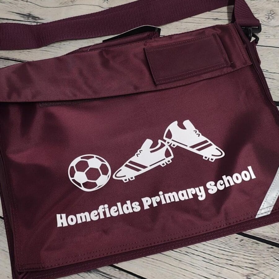 Football and Boots Book Bag