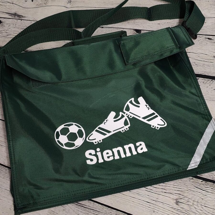 Football and Boots Book Bag